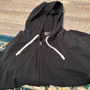 Black Hooded Sweatshirt - XXL